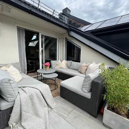 Apartment Sentral Loftsleilighet Med Solfylt Utetplass *