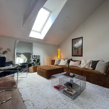 Sentral Loftsleilighet Med Solfylt Utetplass Oslo