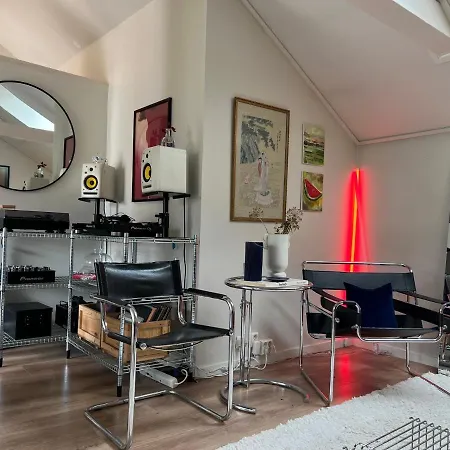 Sentral loftsleilighet med solfylt utetplass Oslo